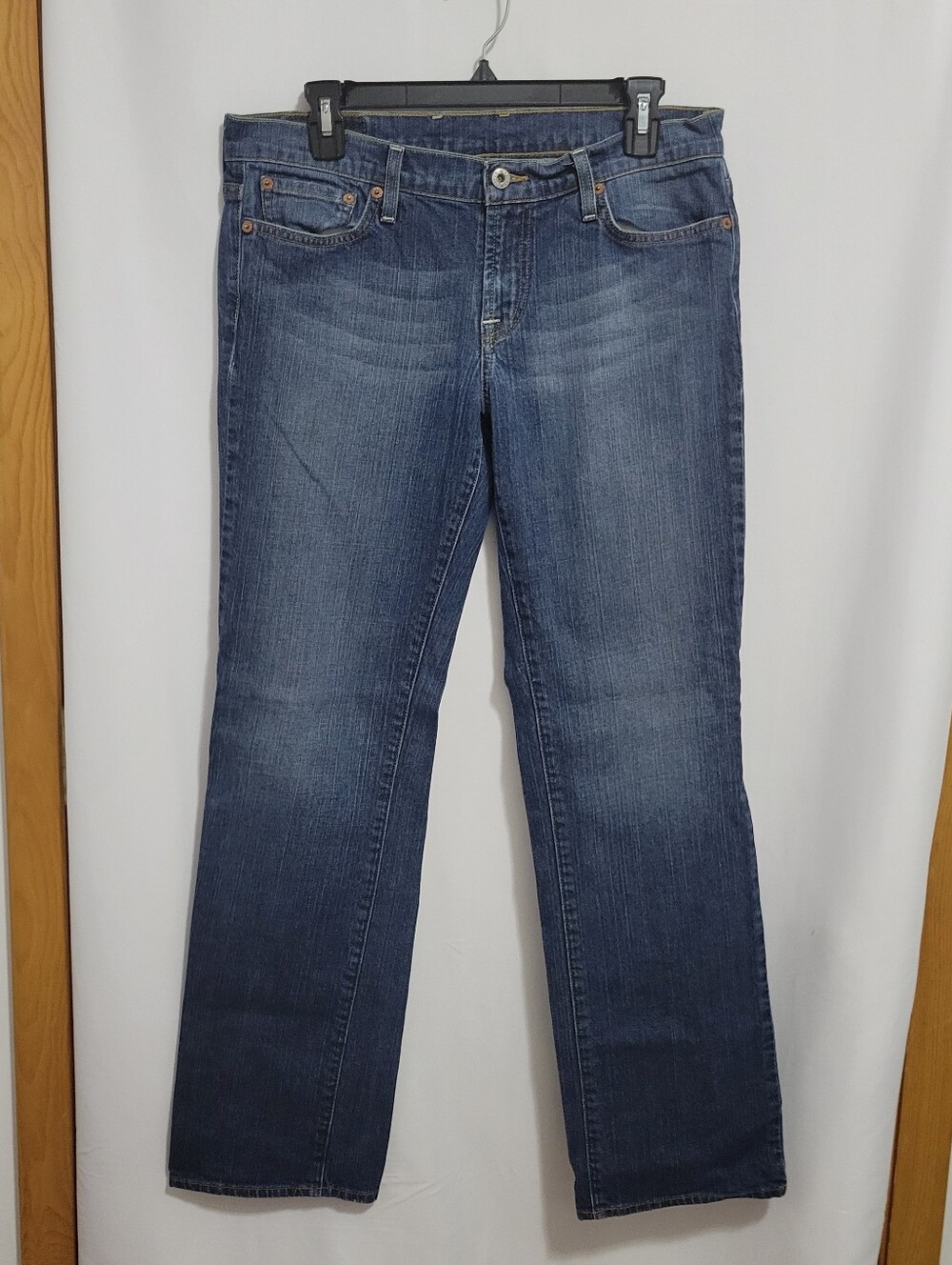 Lucky Brand Dungarees Women's Sundown Straight-Leg Jeans by Gene Montesano, sz31